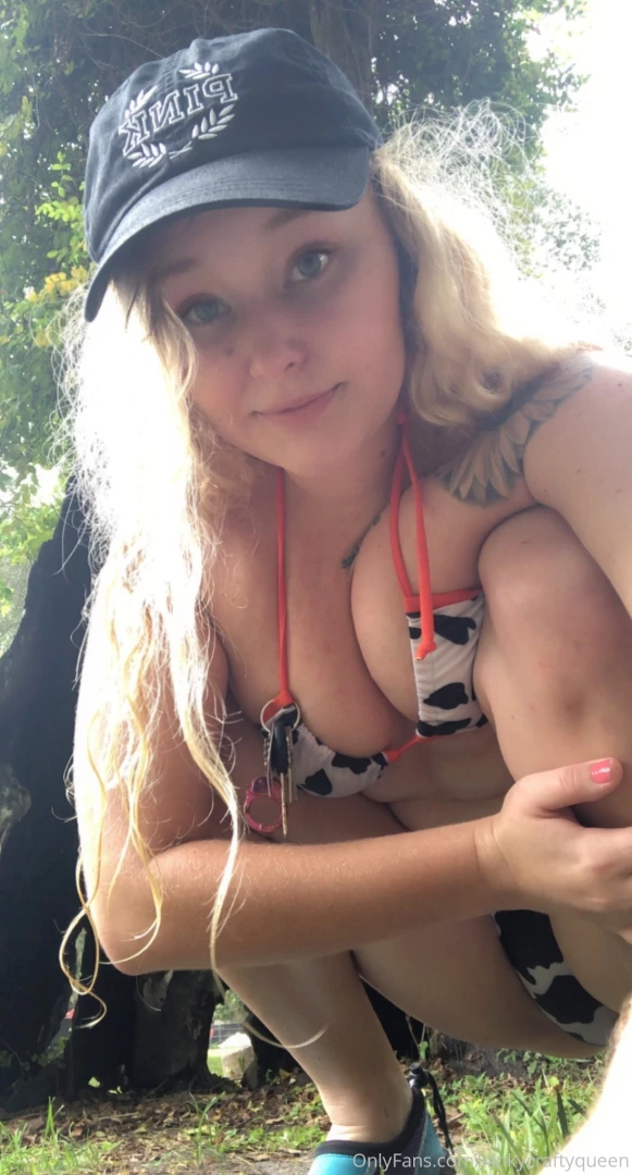 Showing off cool trees and boobies at the springs part 2 