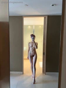 How cute is this blue nail polish i love it so much part 4