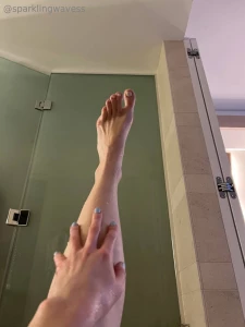 How cute is this blue nail polish i love it so much part 1