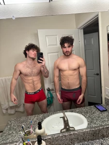 Just me hanging out w my big bro text us for custom content all day part 2