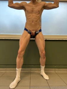 Body check in the locker room
