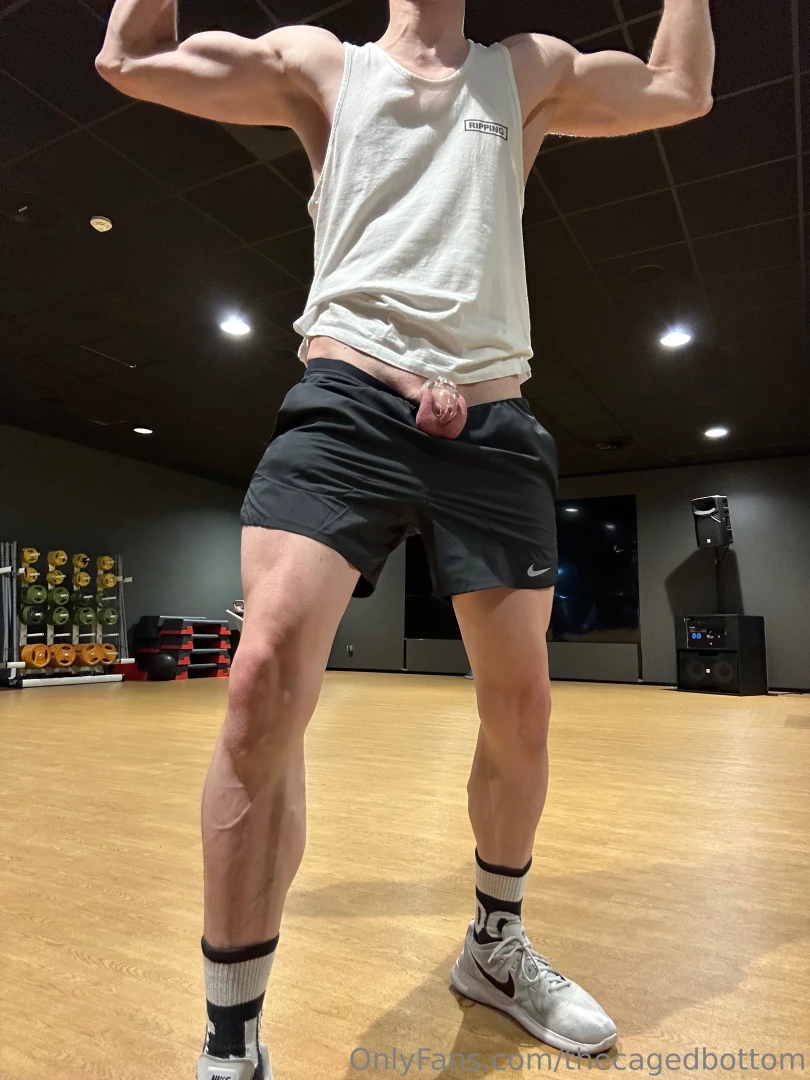 Your locked slut at the gym part 1 