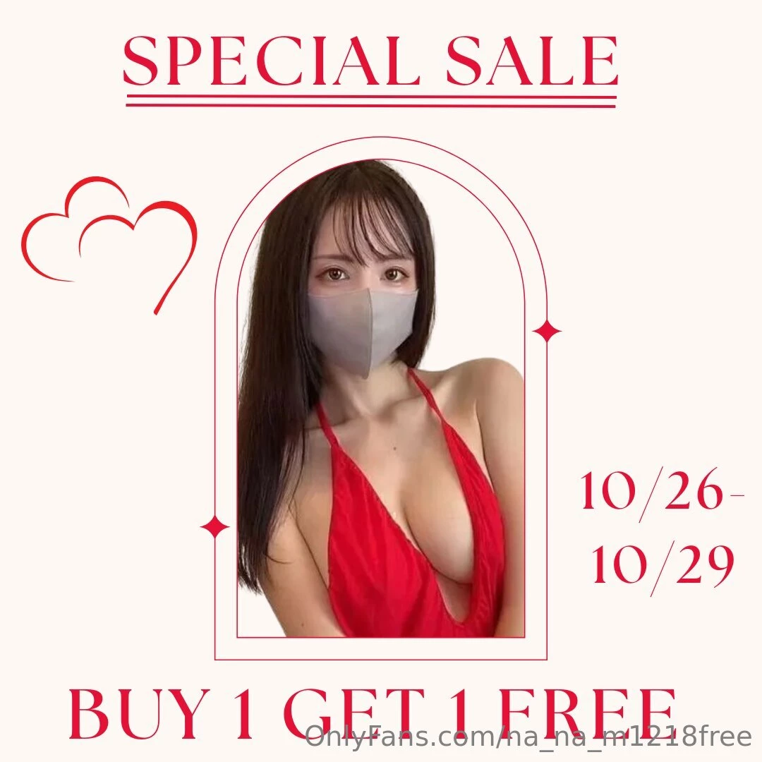 Buy 1 get 1 free sale an amazing deal for all my vip fans during this 