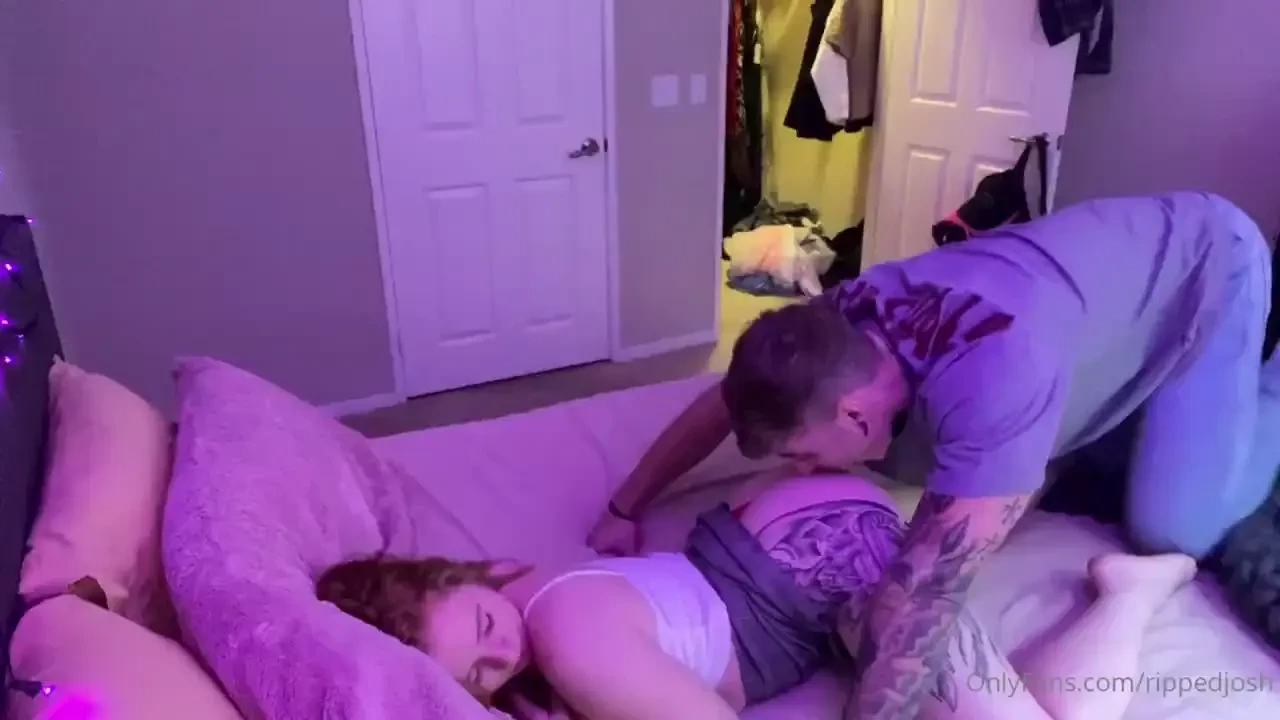 Snuck in on my step sis why she was taking a nap and i couldn t resist 