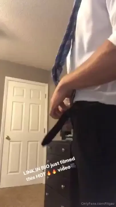 Filmed a super hot video earlier little role play strip tease and then 