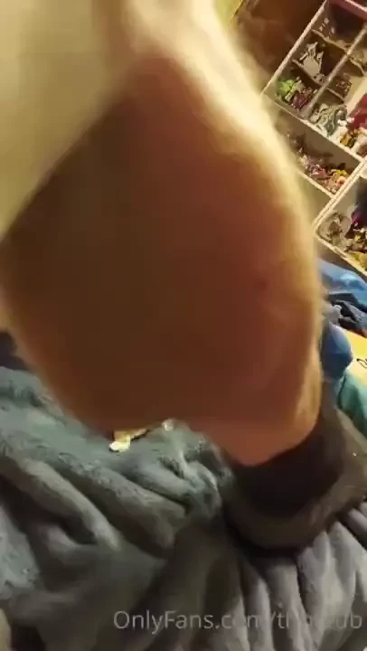 Calf flexing after my work out 