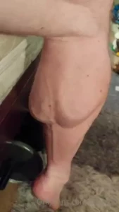 Calves blew up after my walk today