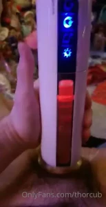 Had some fun with my new masturbator toy tonite