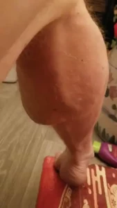 Calves felt swole this morning thought i would share