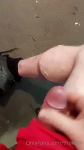 Cumming on my calves it s not easy heh