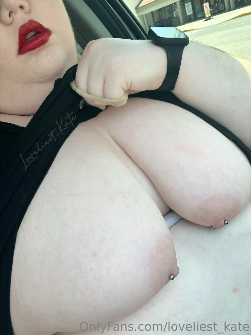 Flashing while running errands is even more fun when someone sees you 