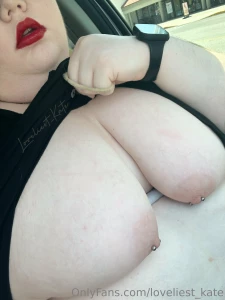 Flashing while running errands is even more fun when someone sees you