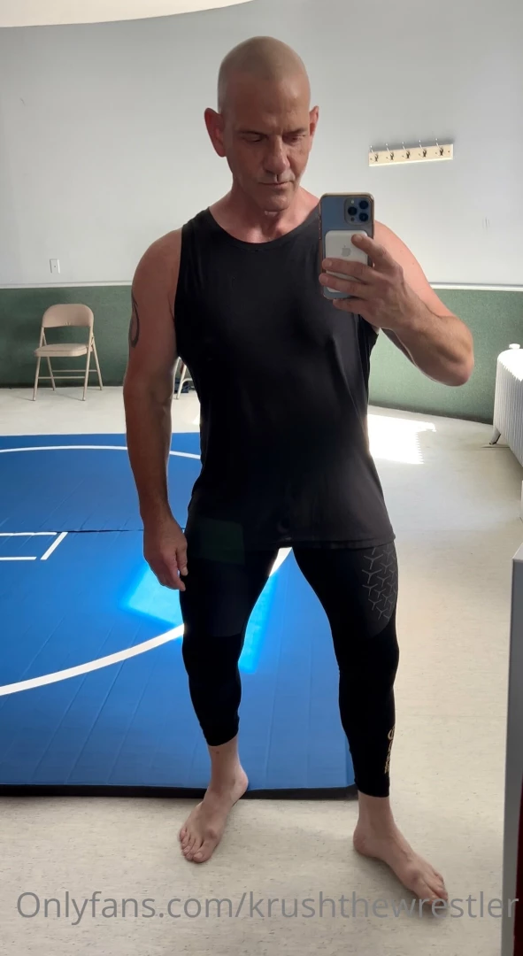 Just finished wrestling 