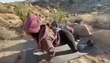 Hiking with hubbies group desert blowjob hiking in the desert got 