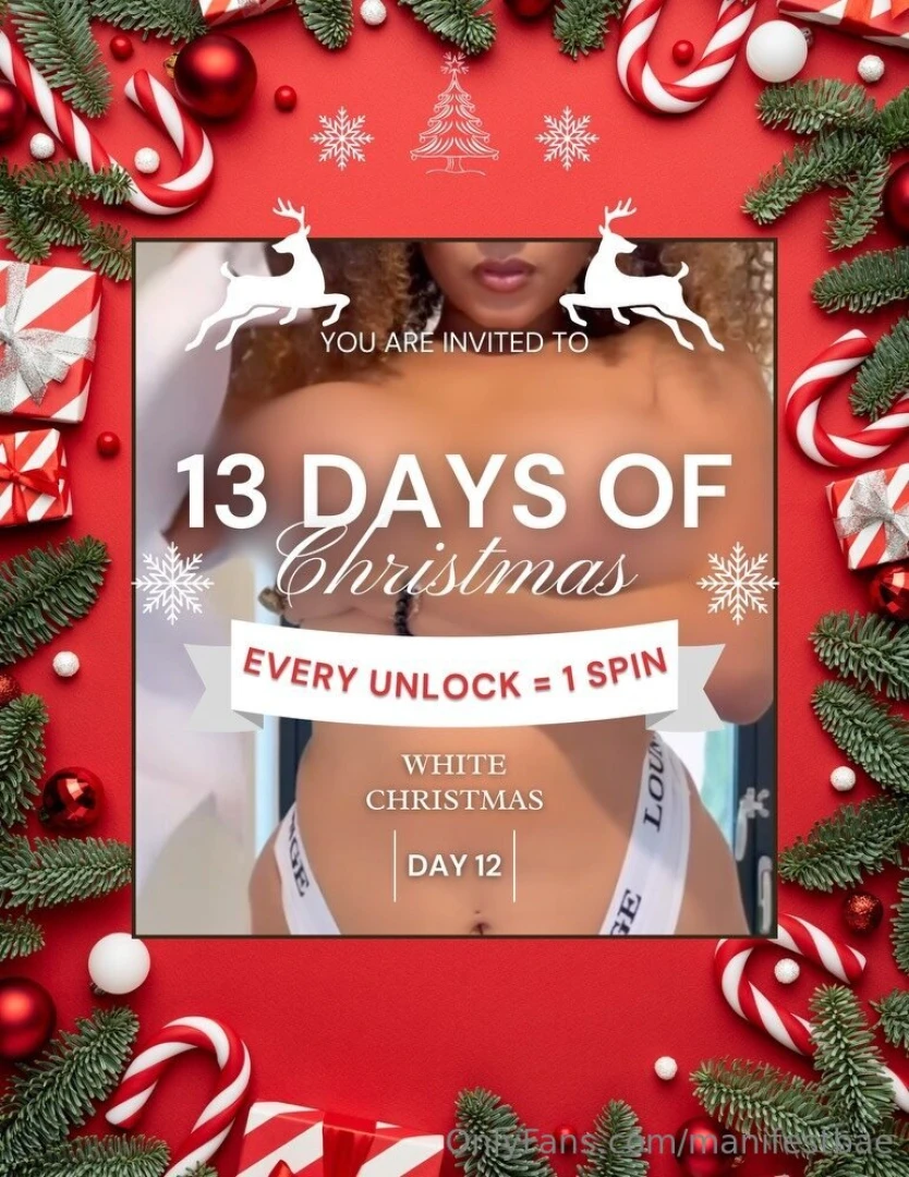 13 days of christmas day 12 every unlock 1 spin i m dreaming of a 