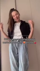 Oversized or skin tight