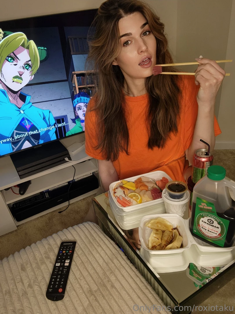 Peak night-in couch sushi amp anime i promise that piece of tuna made part 1 