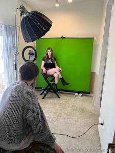 It s been a while since i ve been on set and it felt so good i can t