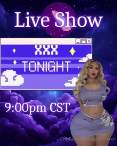 Live tonight 9pm cst i m going live tonight and it s gonna be sooo fun