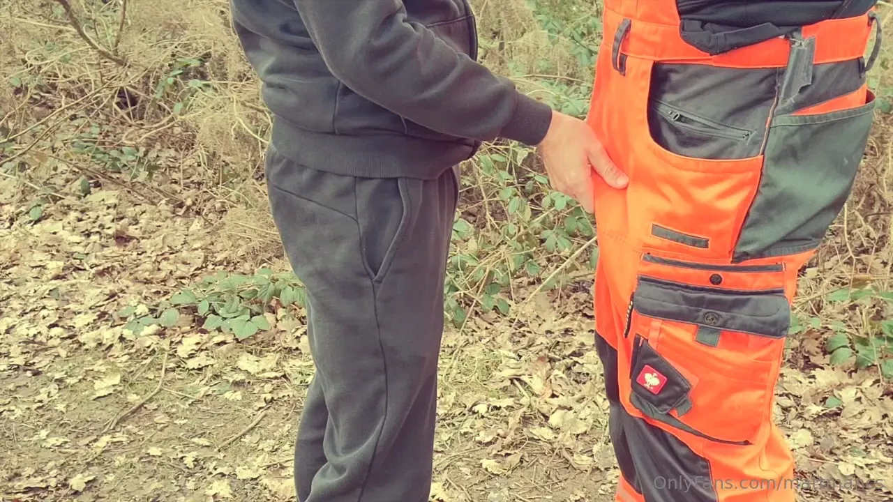 Seen this handsome boxer_lad in the woods when he said is horny he 