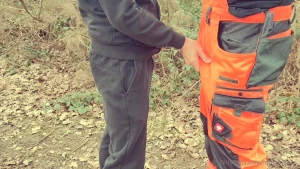 Seen this handsome boxer_lad in the woods when he said is horny he