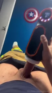 New toy testing as firefighter always horny