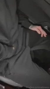 Picked that sexy chavy guy in his tracksuit for a lift with stop half part 1