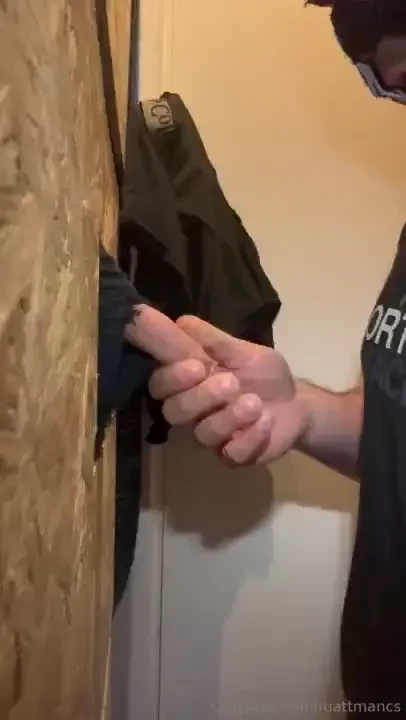 Glory hole went well last saturday also some guys left their boxers as part 1 