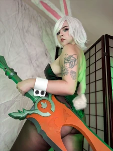 Battle bun riven league of legends photoset 30 photos cosplay part 16