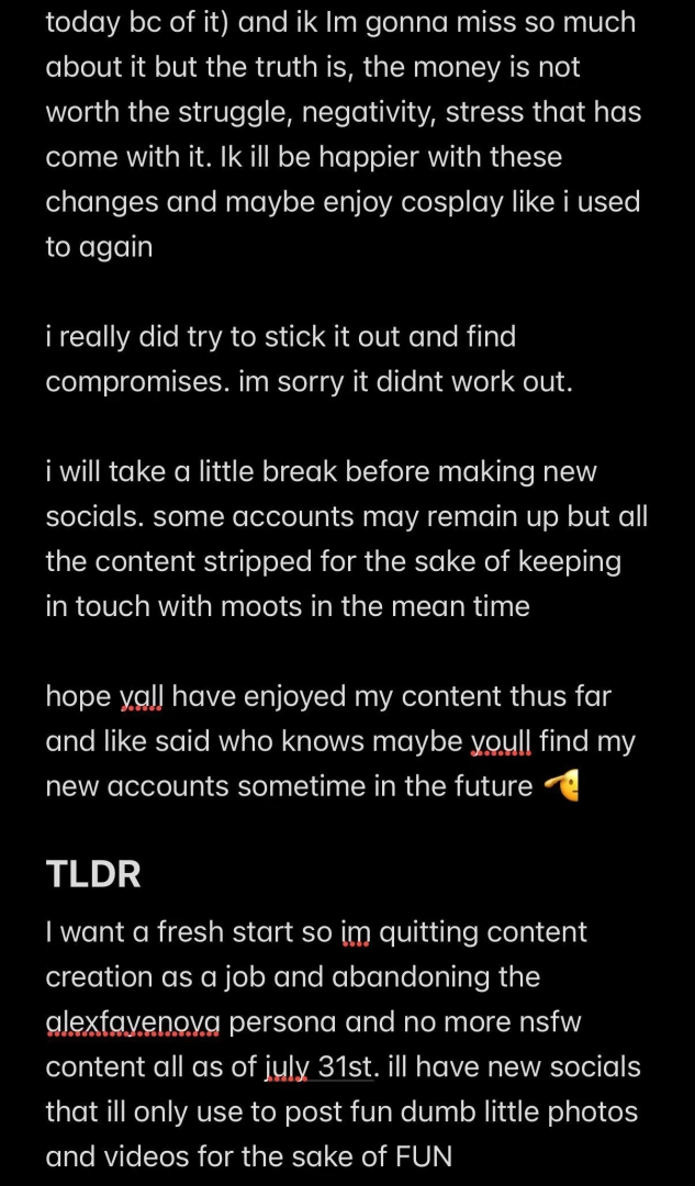 Important news please read part 1 