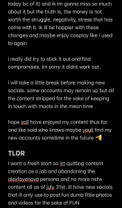 Important news please read part 1