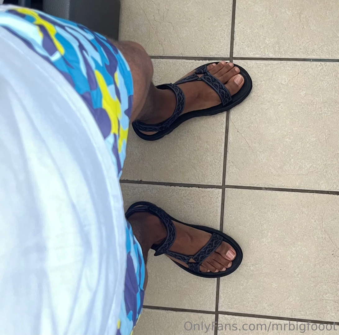Heading to beach - you like my dad shoes lol 