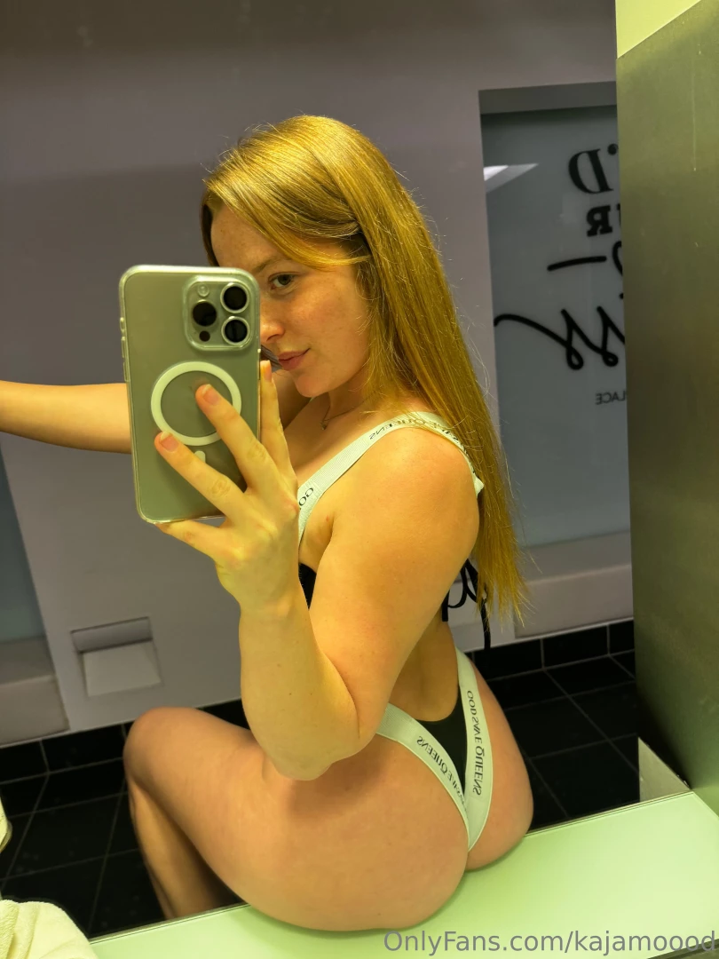 Heute war ich noch eine runde schwimmen nach meinem gym workout 