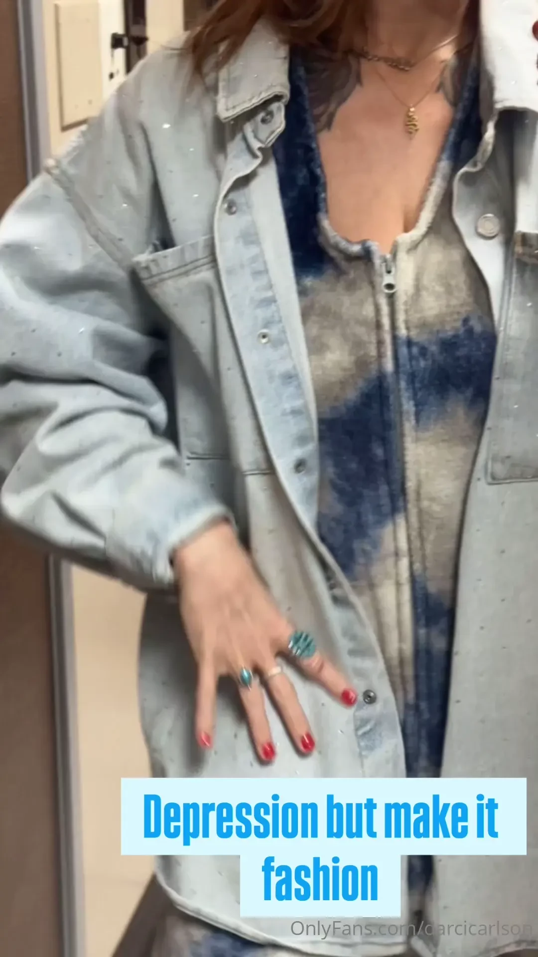 Amazing what a spray tan can do for your mental health and body image 