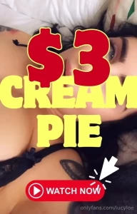 3 cream pie only available for 30 opens part 1