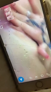 lucyloe - Soaked my phone making this next video for you hope it s not broken 