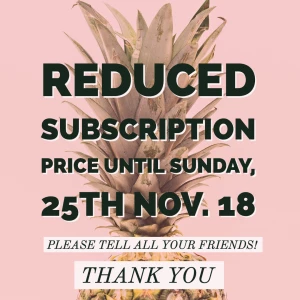 Thanksgiving - black friday special please help us grow and don t