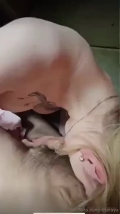 Giving head in the back of a semi