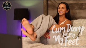 Cum dump for my feet you ready to get into the loser position and