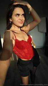 Happy valentine s day my loves today i m rocking a red corset and a