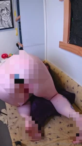 A little anal plug play and some masturbation with my thick dildo that