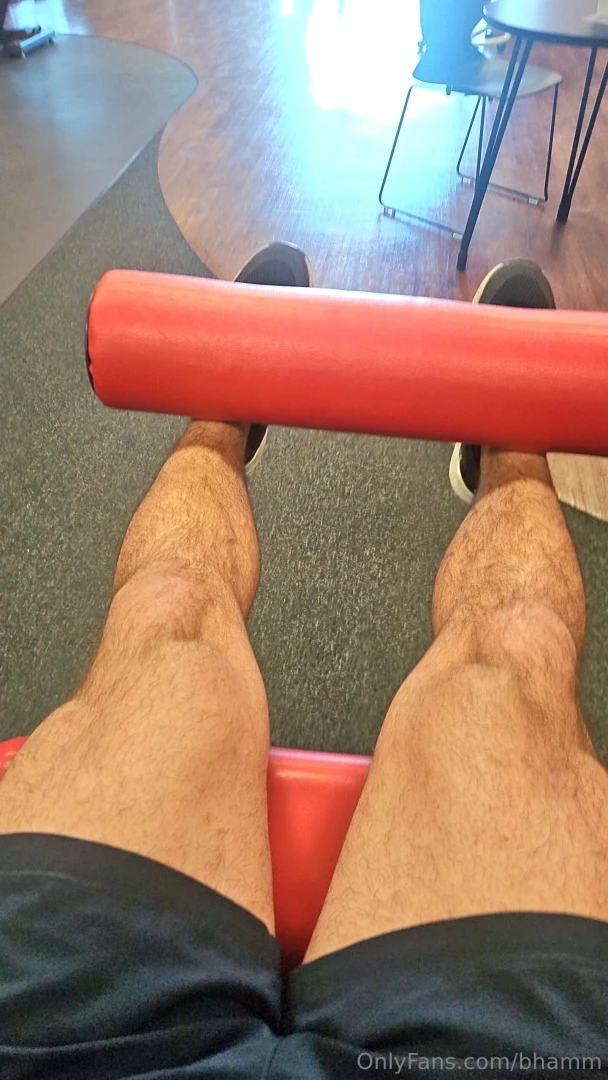 Leg day time to sweat it out 