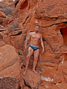 I love hiking in my underwear