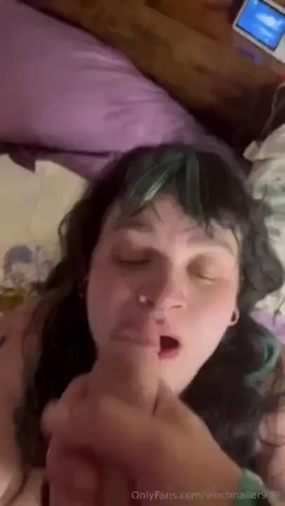 So much cum absolutely painted her face the best facial i ve ever 
