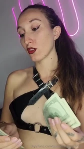 What turns you on for me money especially yours