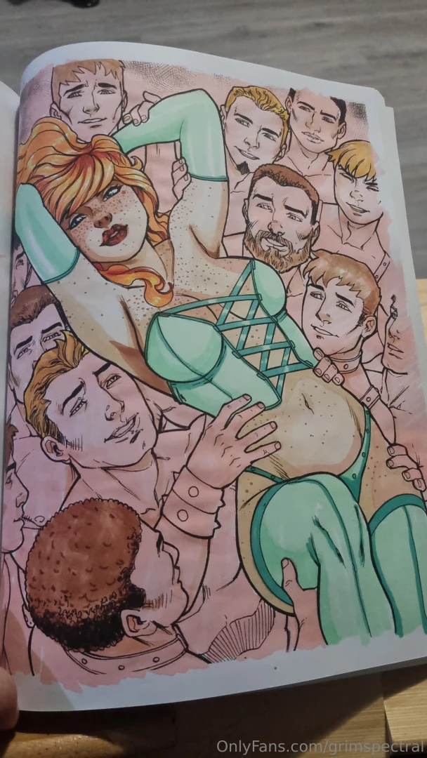 Not my art but i ve been colouring in a femdom colouring in book it s part 1 