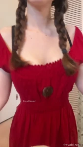 Ready for valentine s day i can wear this dress isn t it cute girl