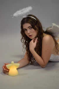 Angel style photo shoot