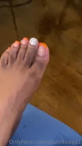 xxxquisitesoles - No fake toe nails big flex 