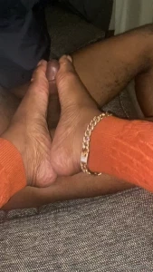 xxxquisitesoles - He was so nervous but once i put my foot down he relaxed a bit 